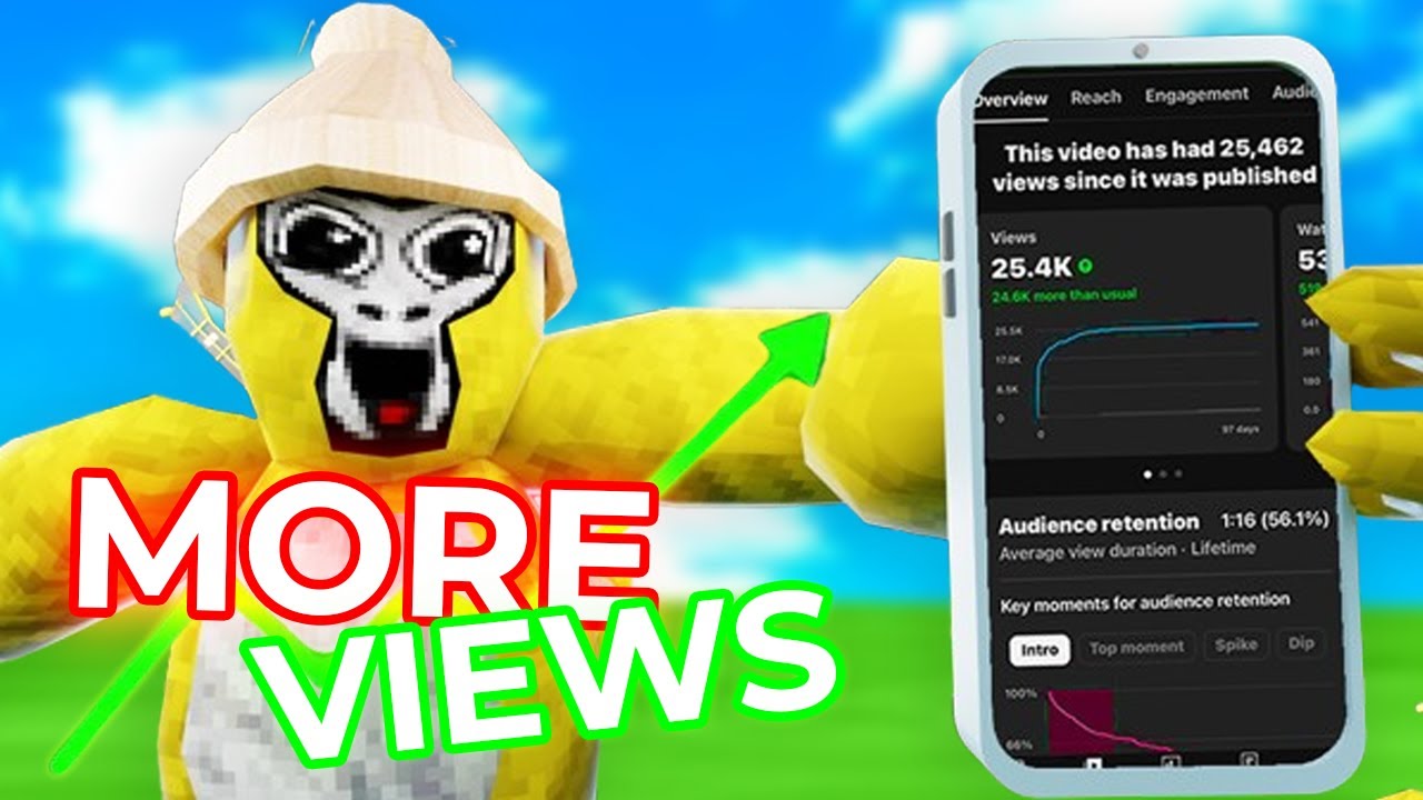 How to make Gorilla Tag Thumbnails! - YouTube
