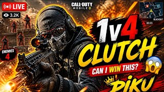 🔥 LIVE NOW 🔴 COD MOBILE RANK PUSH | INSANE GAMEPLAY & CLUTCHES 😱