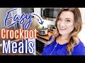 CROCKPOT RECIPES 2019 | COMFORT FOOD SLOWCOOKER MEALS | Cook Clean And Repeat