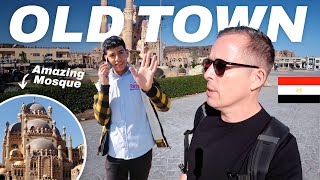 EGYPT 🇪🇬 SHARM EL-SHEIKH OLD TOWN: Let’s visit the MOSQUE 🕌 and eat delicious EGYPTIAN FOOD!