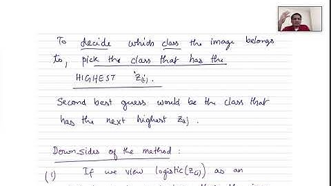Sept 29, part 1: Multi-class logistic regression (one vs all)