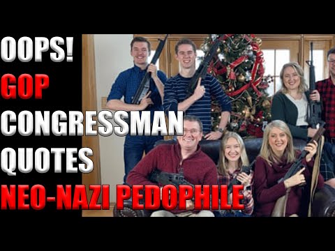 OOPS! Congressman "Accidentally" Quotes Neo-Nazi