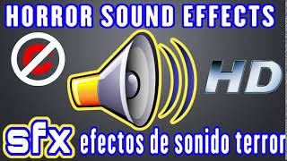 🔊 original sound  impact EFECTO DE SONIDO DE TERROR | HORROR SOUND EFFECTS screenshot 2