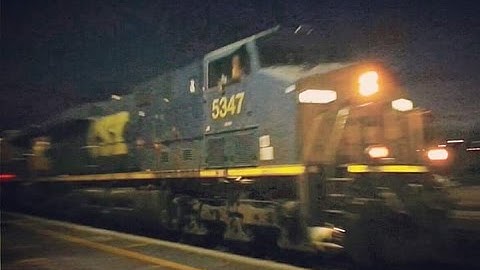 CSXT L140-14 ES40DC 5347 1st Generation K5HLR2 horn Fayetteville, NC