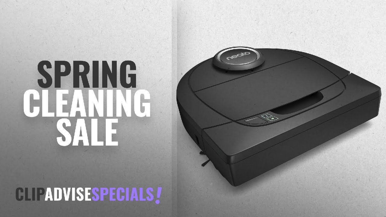 Spring Cleaning - Easter Deals [ 2018 ]: Neato Robotics Botvac D5 Connected Navigating Robot Vacuum