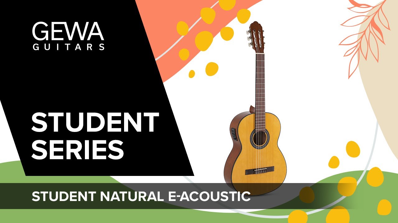 Features 🇬🇧 GEWA Guitars Student Natural Spruce E-Acoustic