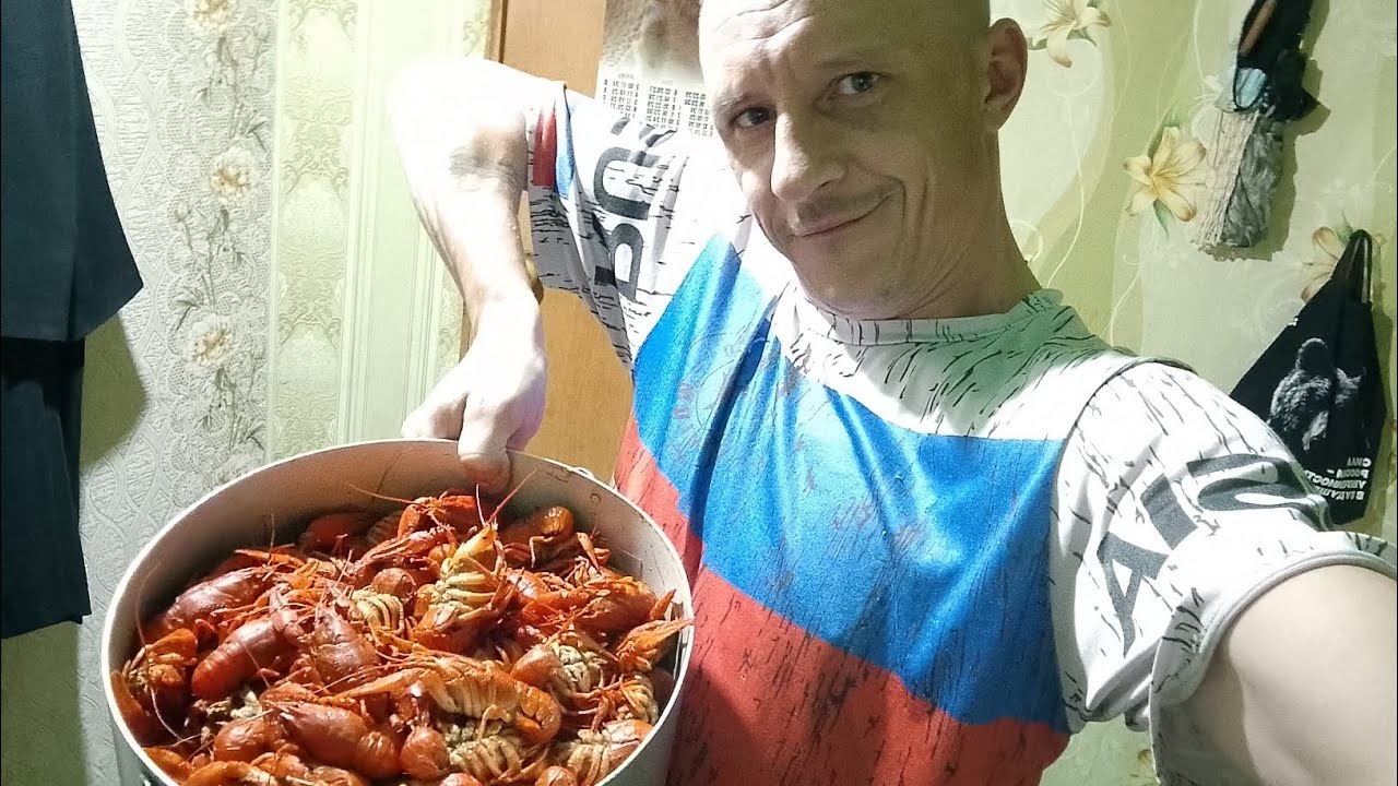 Варю раков в молоке. Самый вкусный способ.