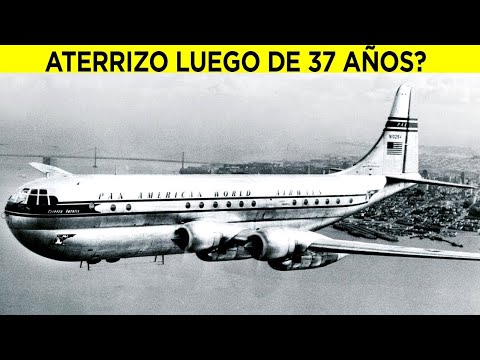 Un Avión Perdido De 1955 Aterriza Luego De 37 Años?