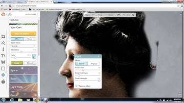 Using Picmonkey To change Backgrounds add clouds and do Water