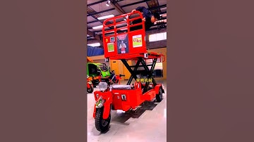 Electric tricycle trucks 🚒! Hydrolic truck #One machine for multiple uses saves time effort manpower