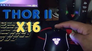 Macro RGB Gaming Mouse Thor II  X16 - Amazing Cheap Mouse
