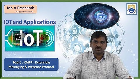 XMPP Extensible Messaging & Presence Protocol by Mr. A Prashanth