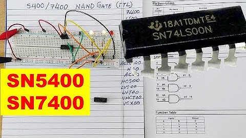 {1003} SN5400, SN7400 Quadruple 2-Input NAND Gates