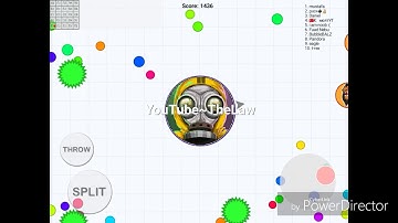 Playing Blob.io with friends random gameplay