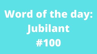 Word of the day: Jubilant screenshot 2