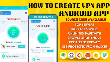 How To Create VPN App in Android Studio | Vpn App Source Code Android Studio Make VPN Android Studio