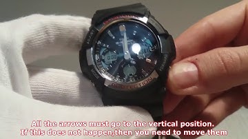 Calibration Casio G-Shock GAW-100-1AER manual 5444