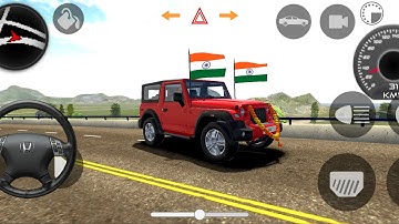 🔥Modified Mahendra Thar Car Games : Indian Car (Gadi Wala Game) 🎮Car Game Android Gameplay 🚘