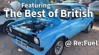 The Best of British Cars and Coffee meet car show. 22nd March 2026 @ Re:Fuel Devon. Show walkabout. 