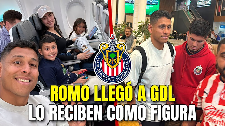 🚨LO RECIBEN COMO FIGURA | Luis Romo llega a GDL para firmar con Chivas | Noticias Chivas