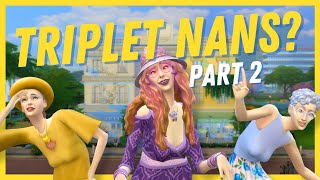 Triplets Nans’  - Townhouses | The Sims 4 For Rent | No CC | EP02 by WhoaBean 13 views 4 months ago 16 minutes