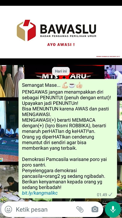 Mars #panwaslu #bawaslu #pengawaspemilu