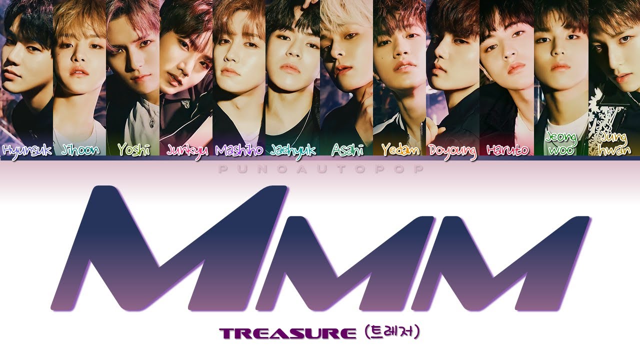 TREASURE 트레저 " MMM (음) " Lyrics (ColorCoded/ENG/HAN/ROM/가사)