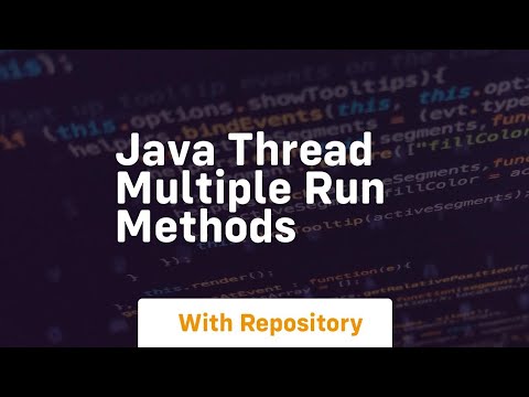 java thread multiple
