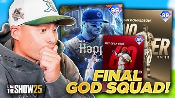 My Final God Squad of MLB The Show 25...?