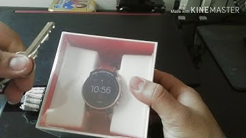 Fossil Gen 4 Smartwatch Unboxing and First impressions review!!!