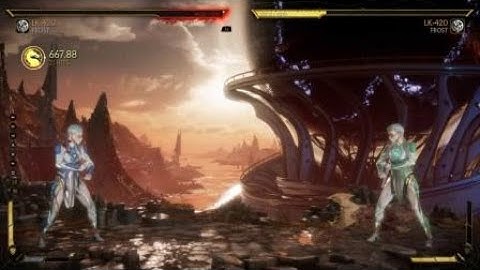 MK11 Frost custom ice auger/auger lunge/dd3: 66% armor break combo FB