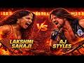 THIS MATCH STOLE THE SHOW 💀 | AJ Styles vs Lakshmi Sahaji 😳| WWE 2k22
