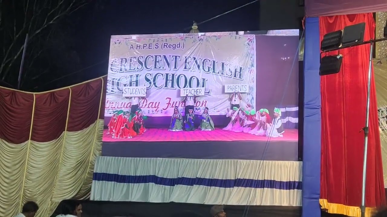 Holy Crescent English High School Annual Function 2024 Mumbra