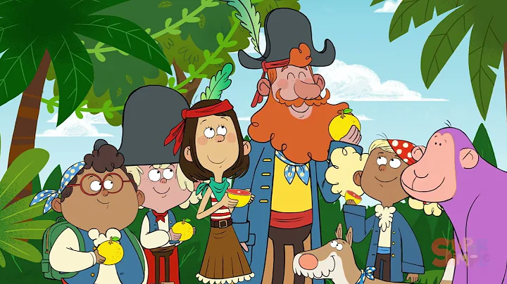 Captain Seasalt And The ABC Pirates Season 1 Episode 4 Grand Adventure Hidden Treasure Hunt