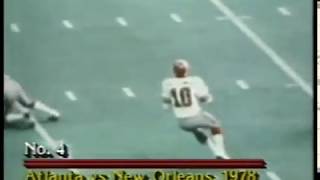 NFL - 1978 - Greatest Plays - Bartkowski To Jackson On Last Play Of Game With Atlanta Vs New Orleans Wealth
