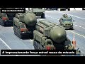 A impressionante força móvel russa de mísseis