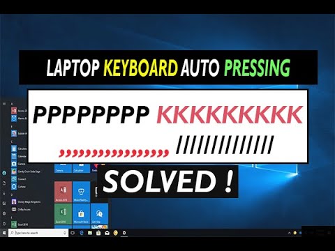 How To Fix Laptop Keyboard Auto Pressing