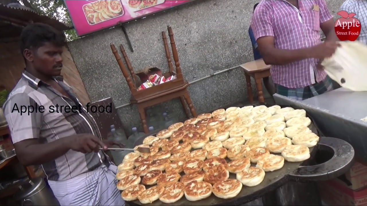 Big Bun Parota | Madurai Streetfood | 50 bun parotas on tawa | APPLE STREET FOOD