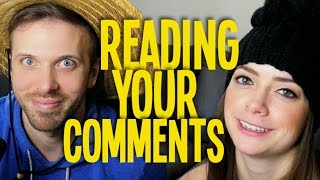 MY FACE IS CLICKBAIT NOW! | Reading Your Comments #3