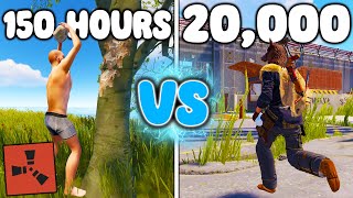 Low Hours VS High Hours on Wipe Day  Rust
