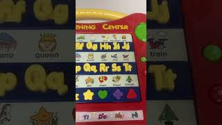 ABC learning center toy