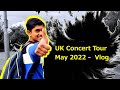 Vlog  rahul vellal  united kingdom concert tour  behind the scenes