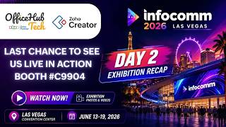 @infocomm 2026 Day 2 Recap | AV Industry Conversations at Booth #C9904 | With @Zoho_Creator​ Infocomm 2026 Advantech Talks About Single Board Computer