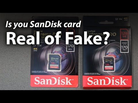 How to spot fake memory cards - SanDisk SD Card Extreme Pro Ultra Plus SDHC Memory Review 128GB 64GB