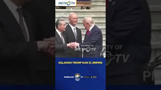 Trump dan Xi Jinping Bertemu di Beijing #shorts
