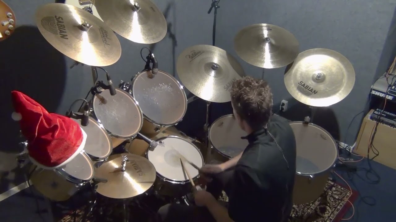 band aid - do they know it`s christmas - drum cover wouter houben