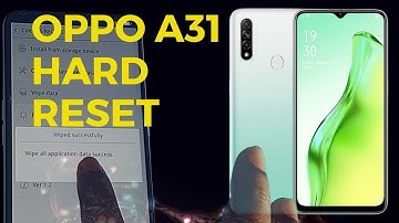 Oppo A31 Hard Reset || Oppo A31 2020 Hard Reset By Recovery Mode || oppo cph 2031
