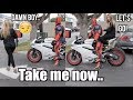 Picking up Girls as DeadPool On Ducati!