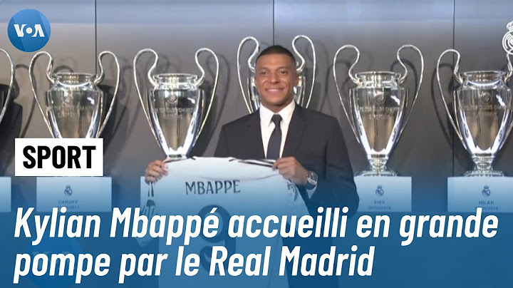Kylian Mbappé ovationné par 80 000 Madrilènes à son arrivée au Bernabeu