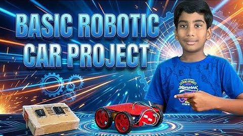 DIY Robotic Car Using BO Motor and DPDT Switch | Beginner Project